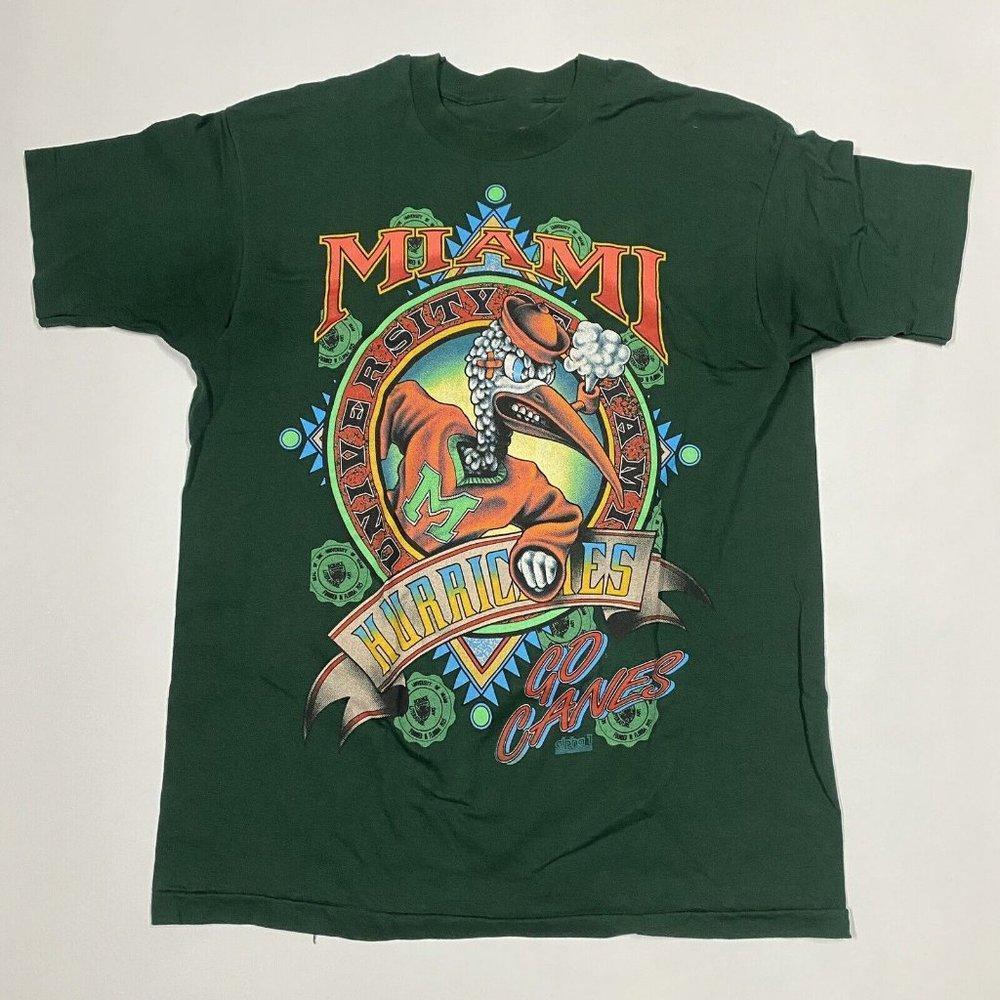 _S Miami Hurricanes Pelican Mascot Shirt Gift Friend